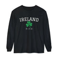 Ireland Éire Three Leaf Shamrock Long Sleeve Tee