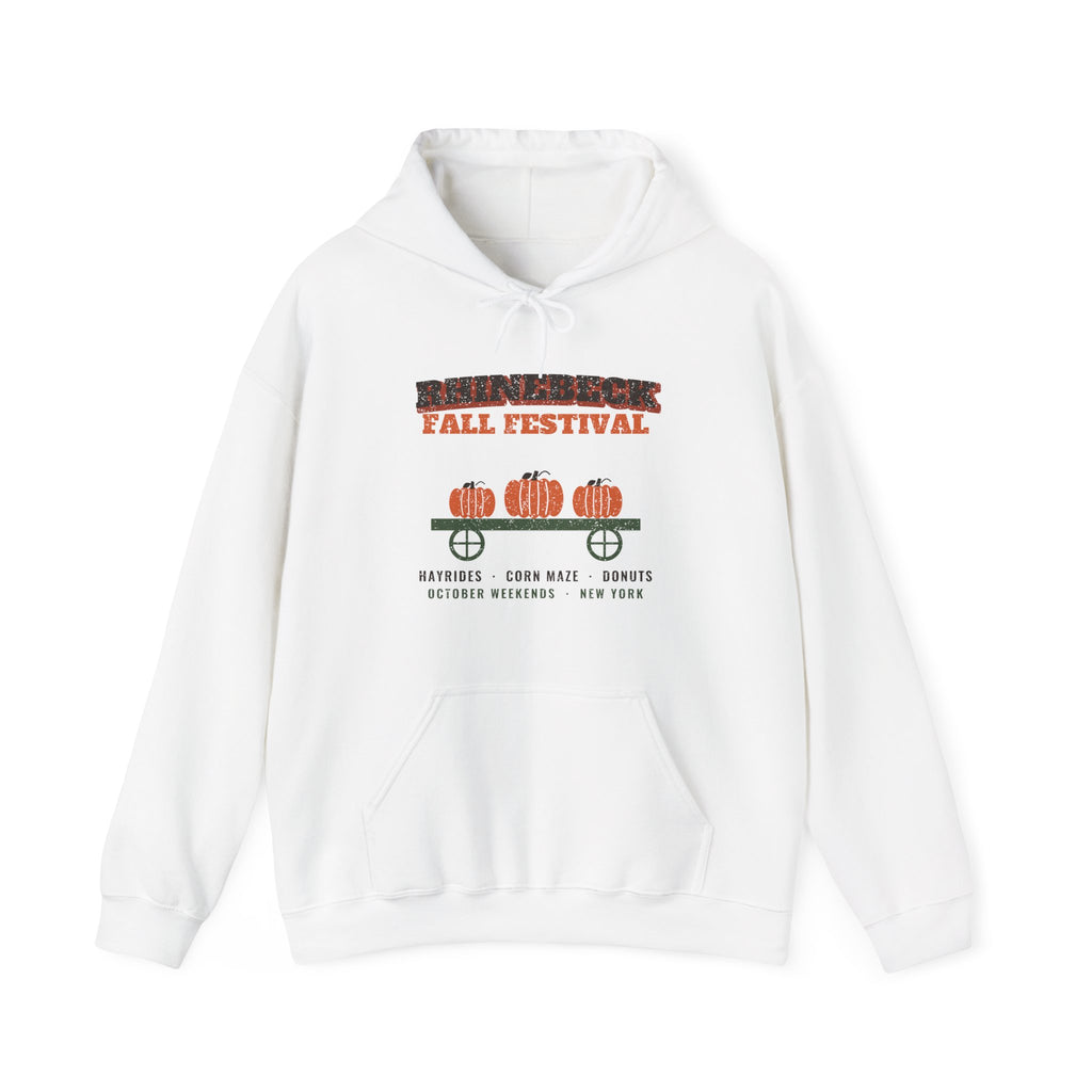 Rhinebeck New York Fall Festival Hay Wagon Hoodie