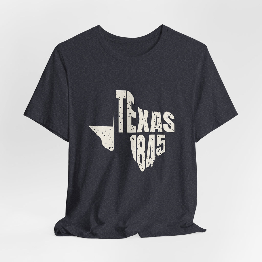 Texas Vintage Letters Map T-Shirt
