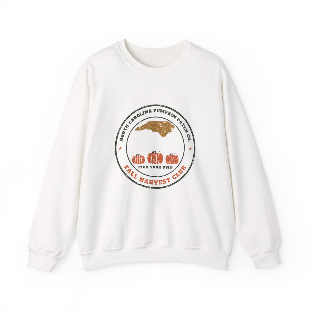 North Carolina Pumpkin Patch Co. Badge Crewneck Sweatshirt