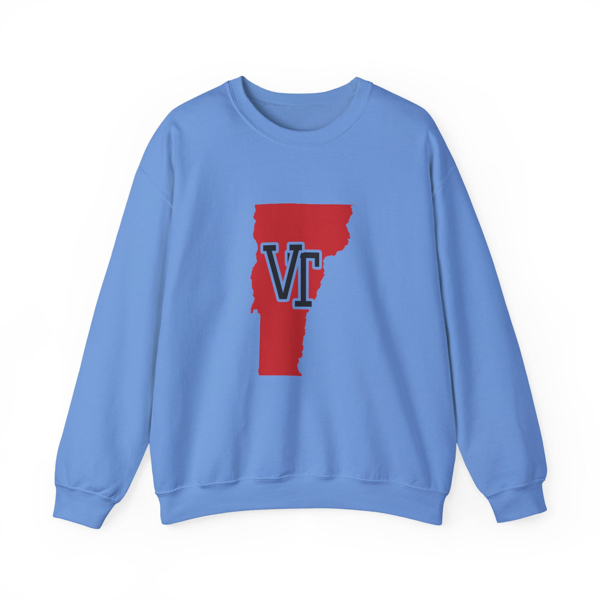 Vermont Varsity Monogram Map Crewneck Sweatshirt