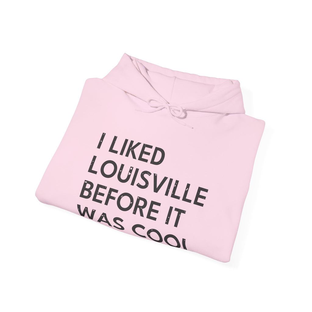 I Liked Louisville Before It Was Cool Retro Hometown Hoodie