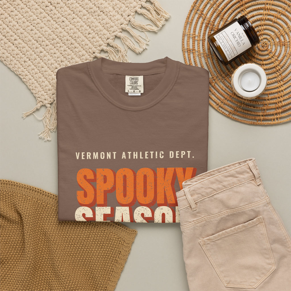 Vermont Spooky Season Athletic Dept. T-Shirt