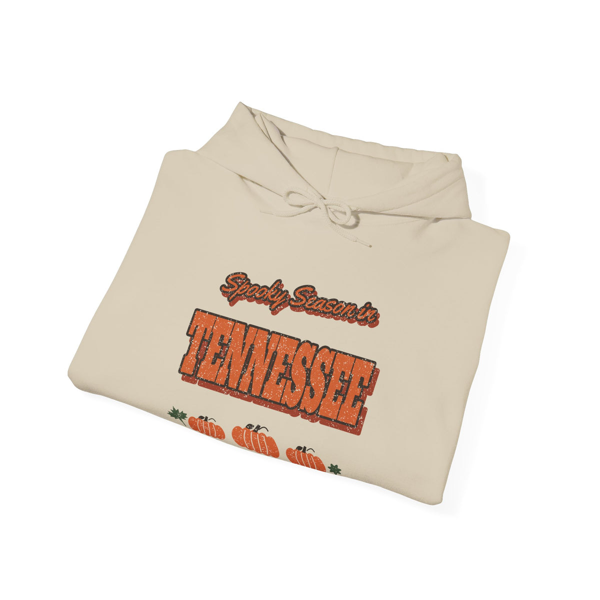 Spooky Season in Tennessee Vintage Postcard Hoodie