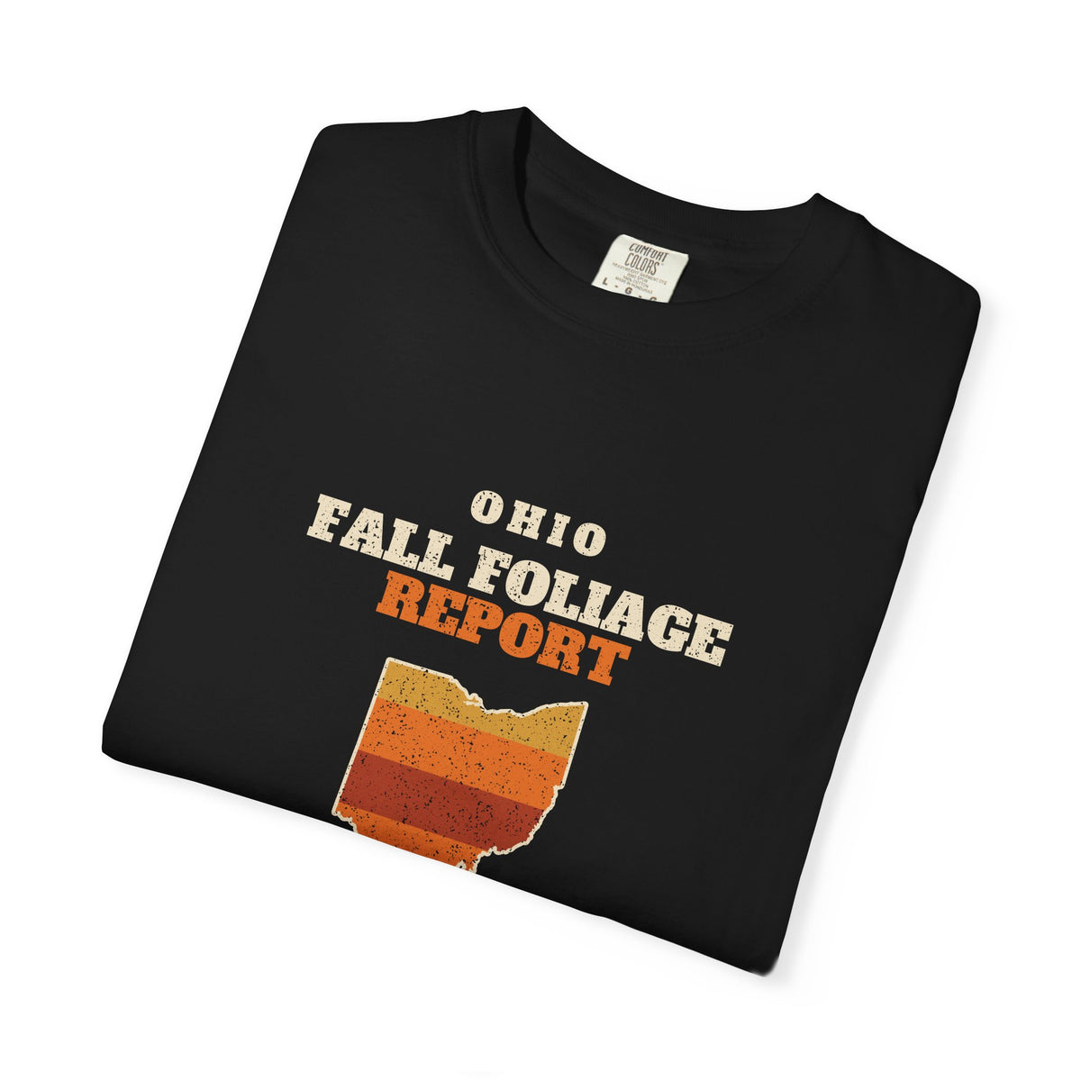 Ohio Fall Foliage Report Map T-Shirt