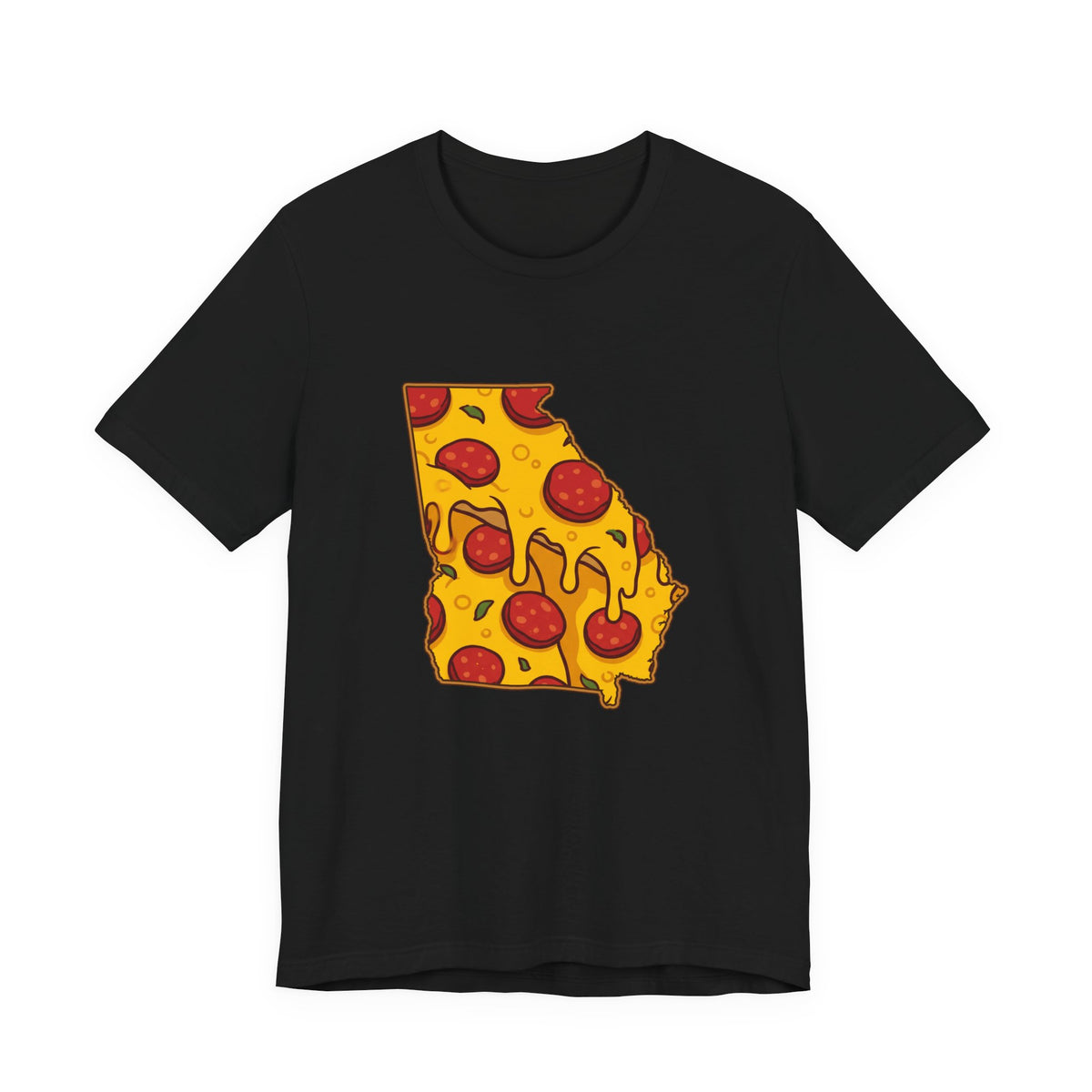 Georgia Pizza Map T-Shirt