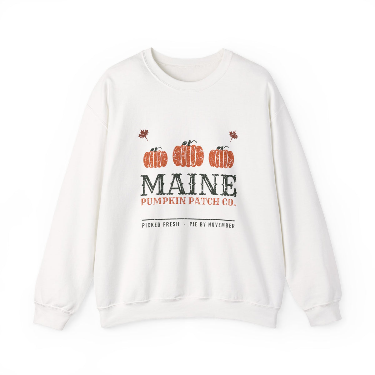 Maine Pumpkin Patch Co. Retro Crewneck Sweatshirt