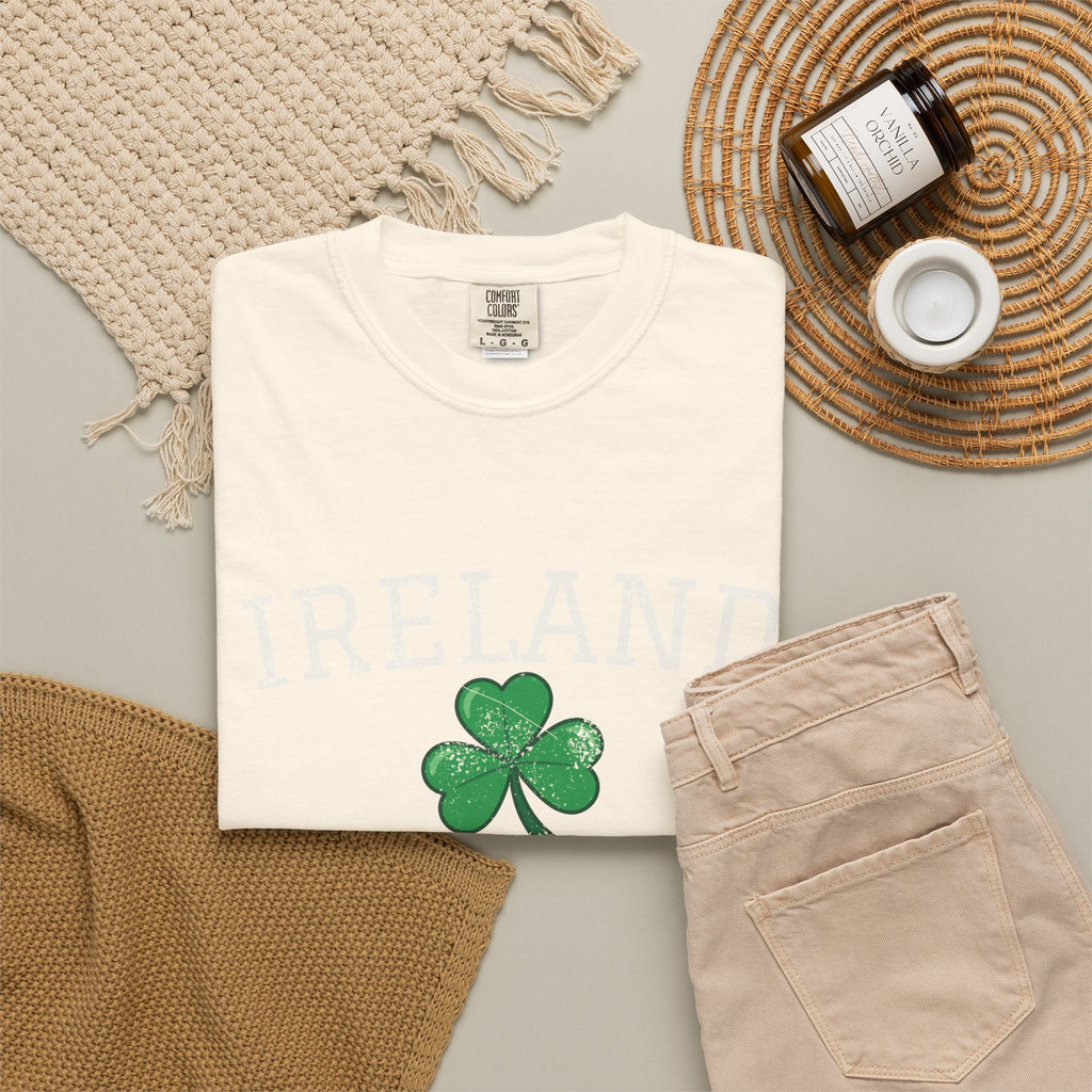 Ireland Éire Three Leaf Shamrock T-Shirt