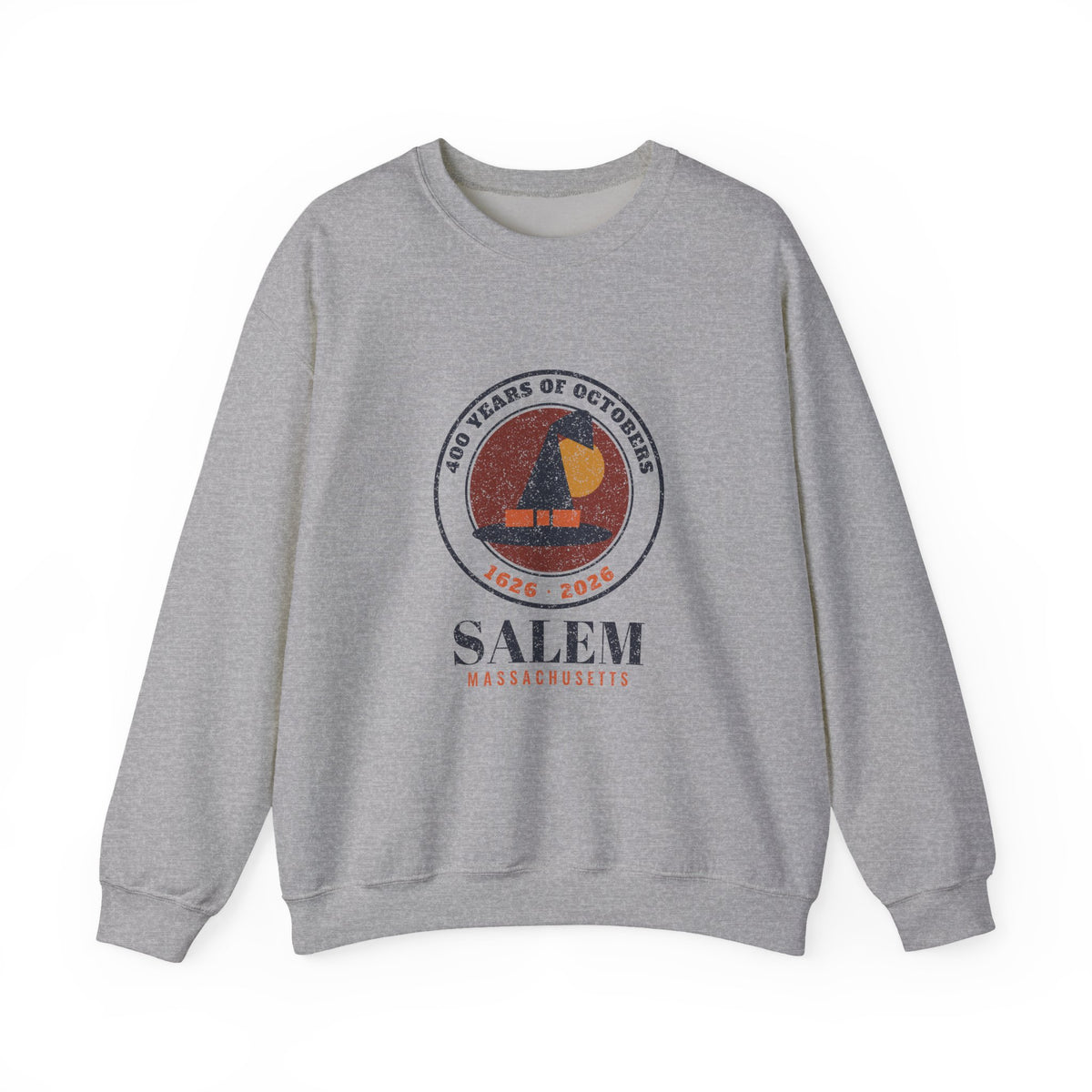 Salem 400 Years 1626-2026 Seal Crewneck Sweatshirt