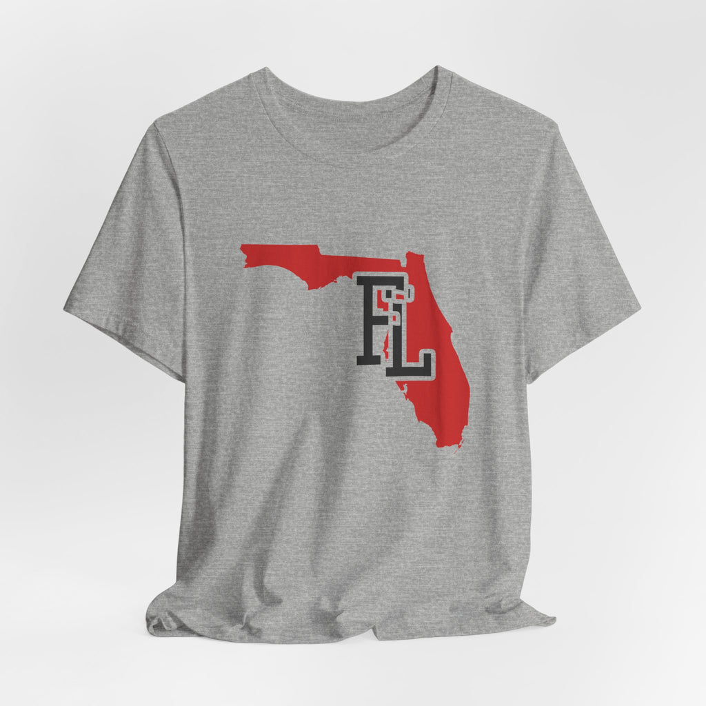 Florida Varsity Monogram Map T-Shirt