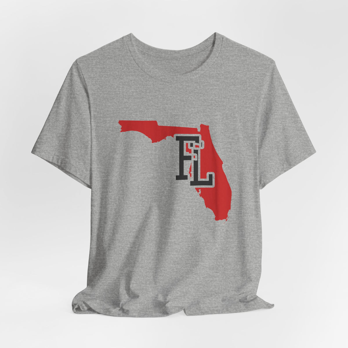 Florida Varsity Monogram Map T-Shirt