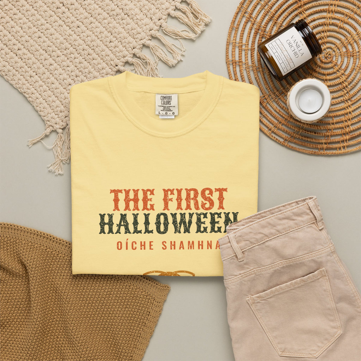 The First Halloween Oíche Shamhna Celtic Knot T-Shirt