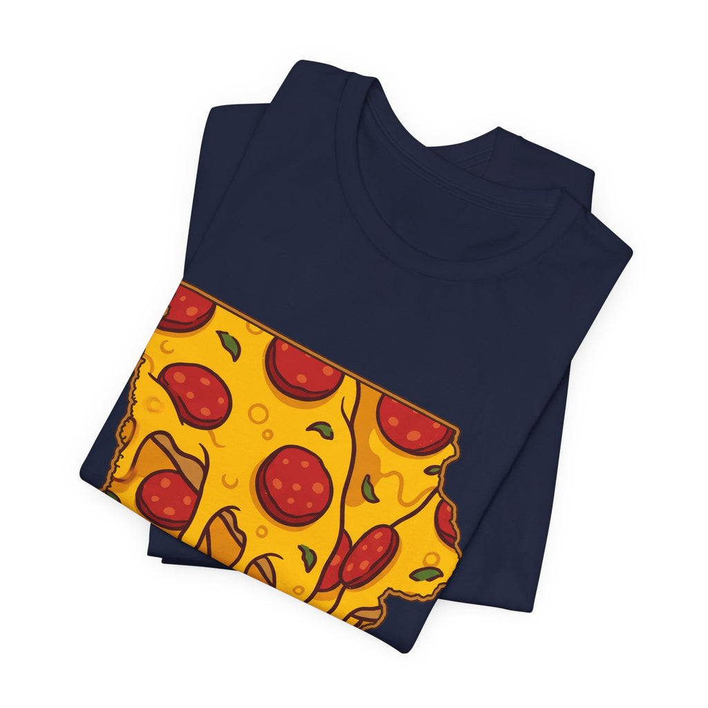 Iowa Pizza Map T-Shirt