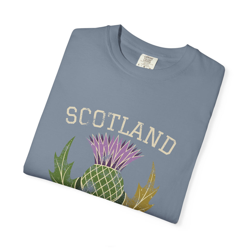 Scotland Thistle Vintage Emblem T-Shirt