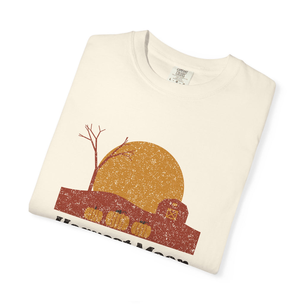 Harvest Moon Over Vermont Barn T-Shirt