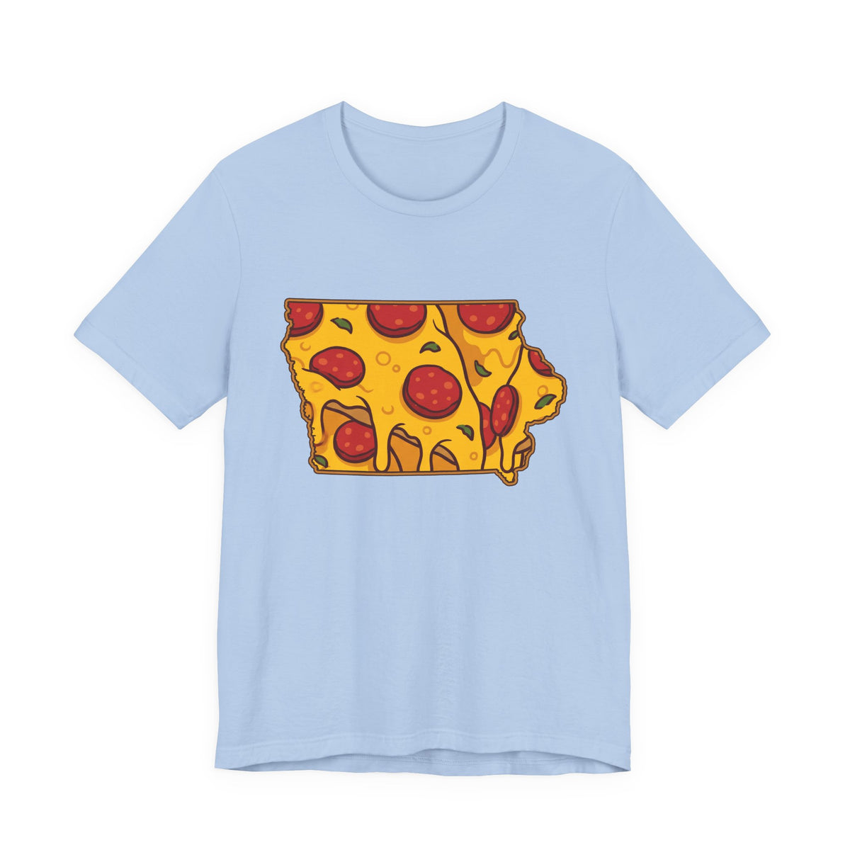 Iowa Pizza Map T-Shirt