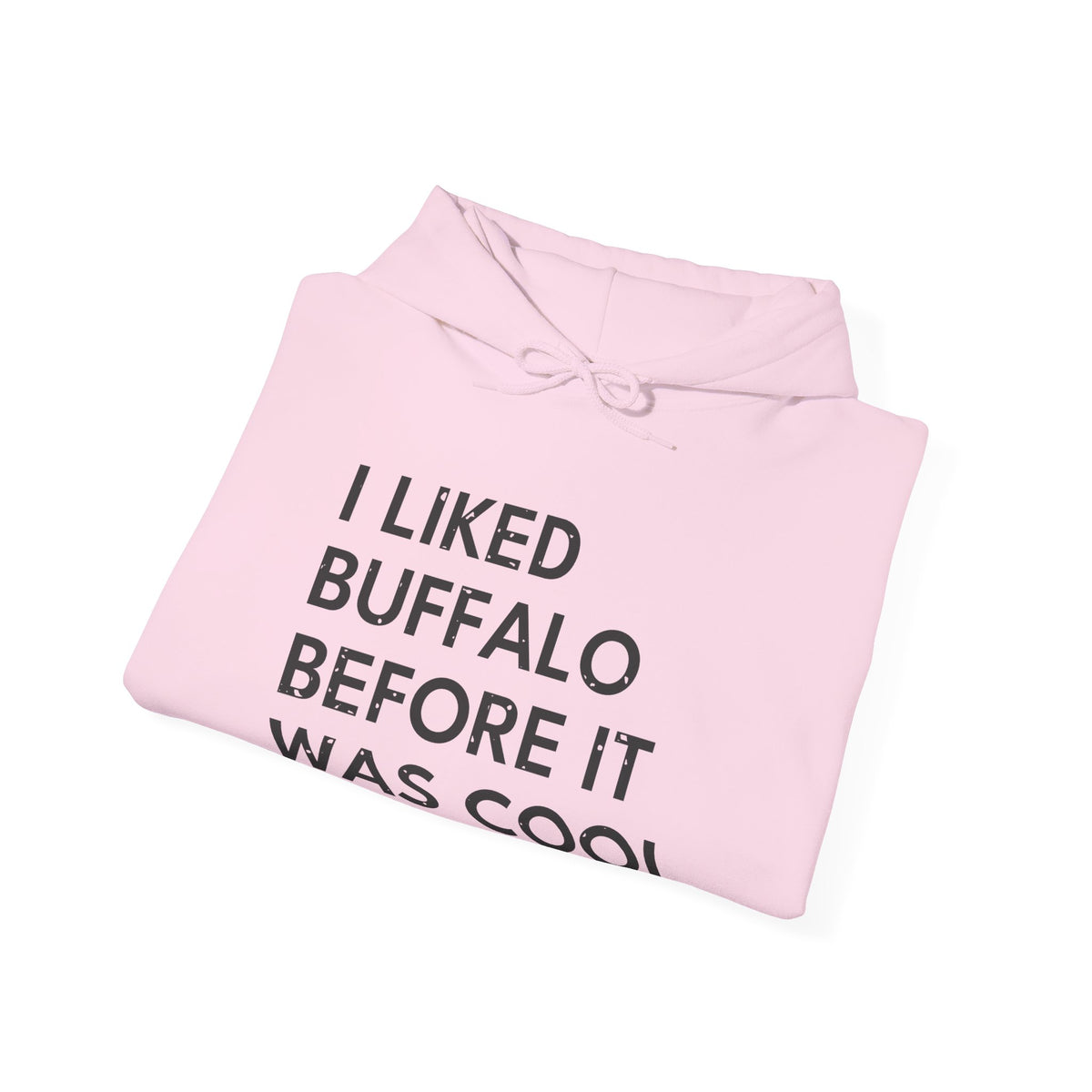 I Liked Buffalo Before It Was Cool Retro Hometown Hoodie