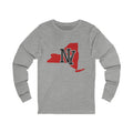 New York Varsity Monogram Map Long Sleeve Tee