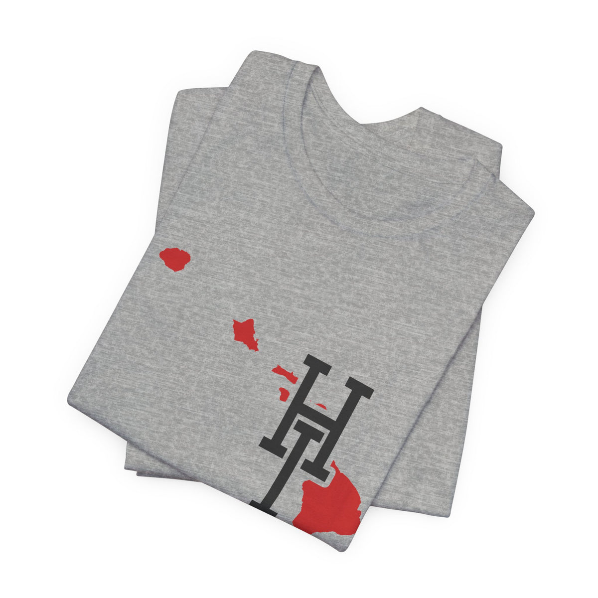 Hawaii Varsity Monogram Map T-Shirt