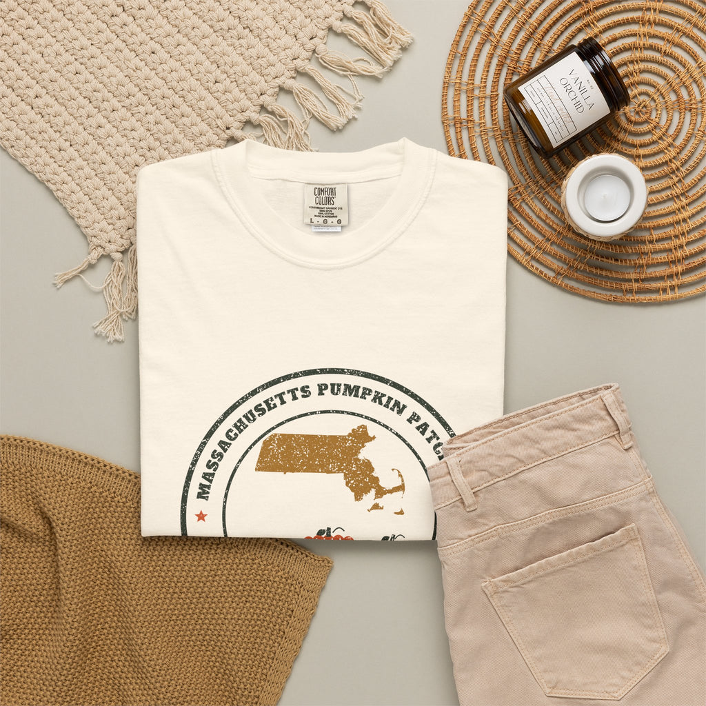 Massachusetts Pumpkin Patch Co. Badge T-Shirt