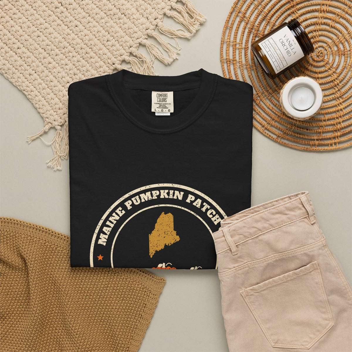 Maine Pumpkin Patch Co. Badge T-Shirt