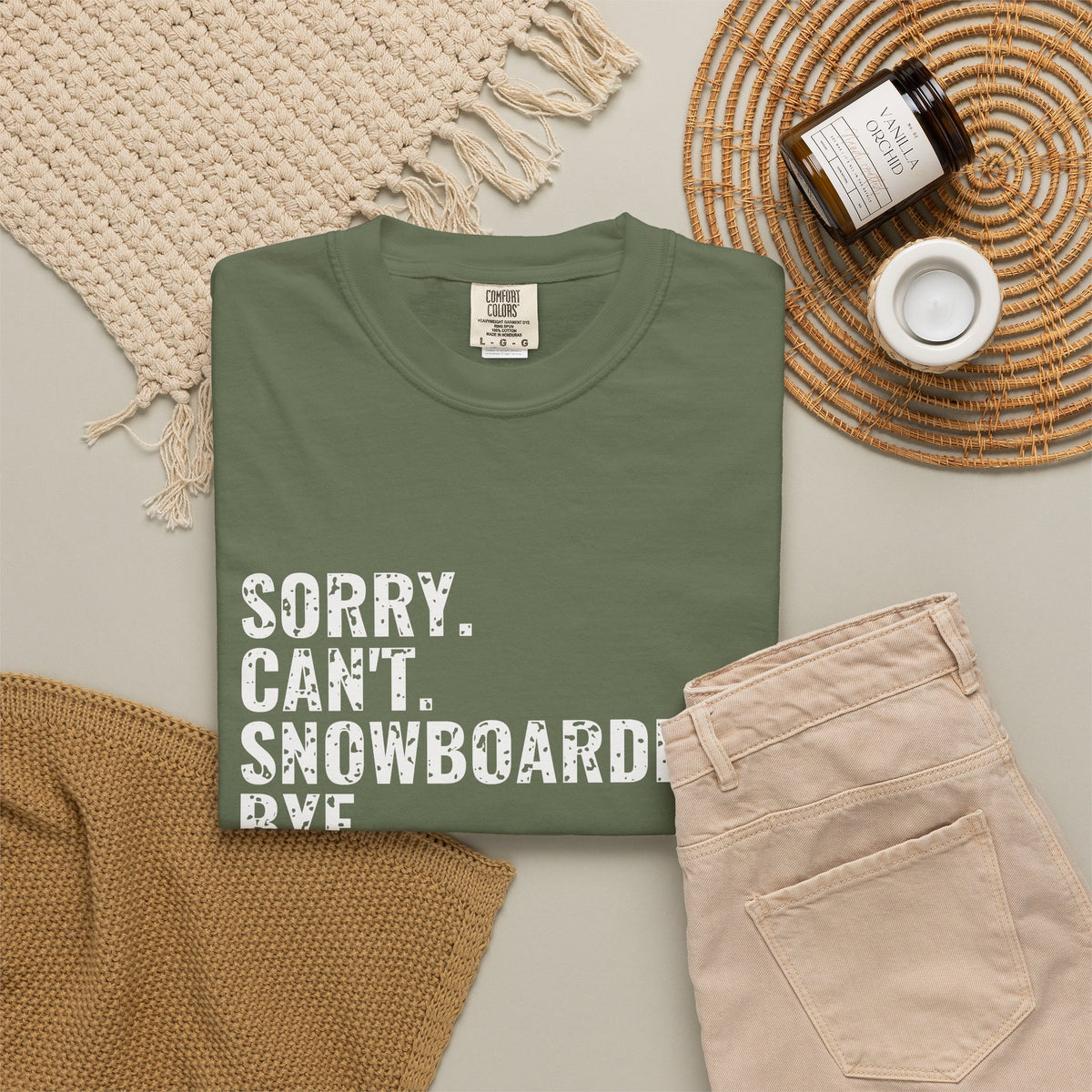 Sorry Can't Snowboarding Bye Funny Snowboarder T-Shirt