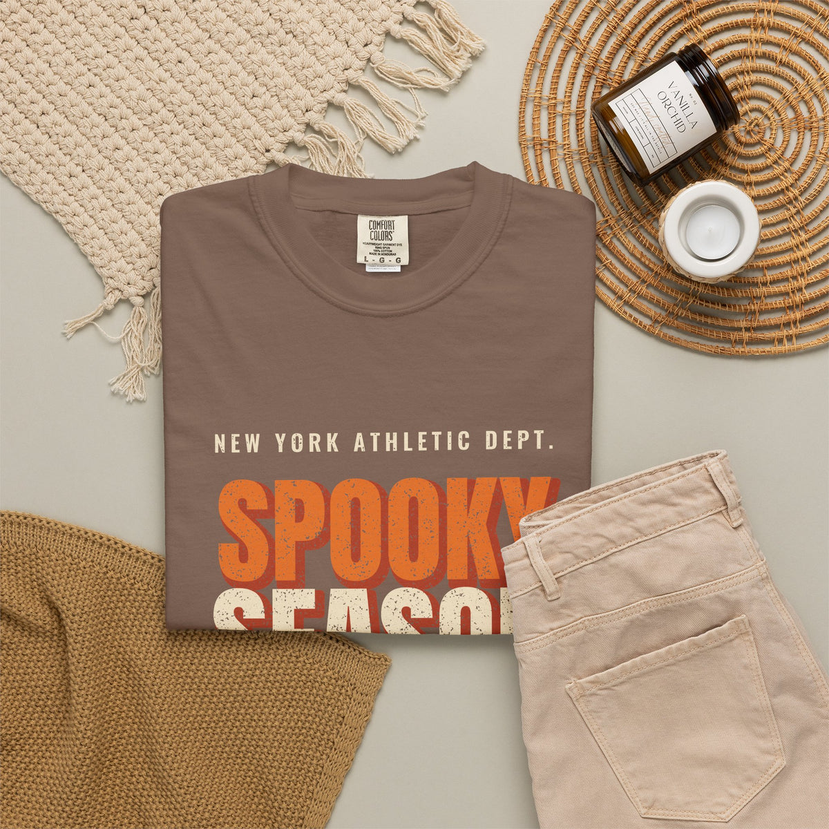 New York Spooky Season Athletic Dept. T-Shirt