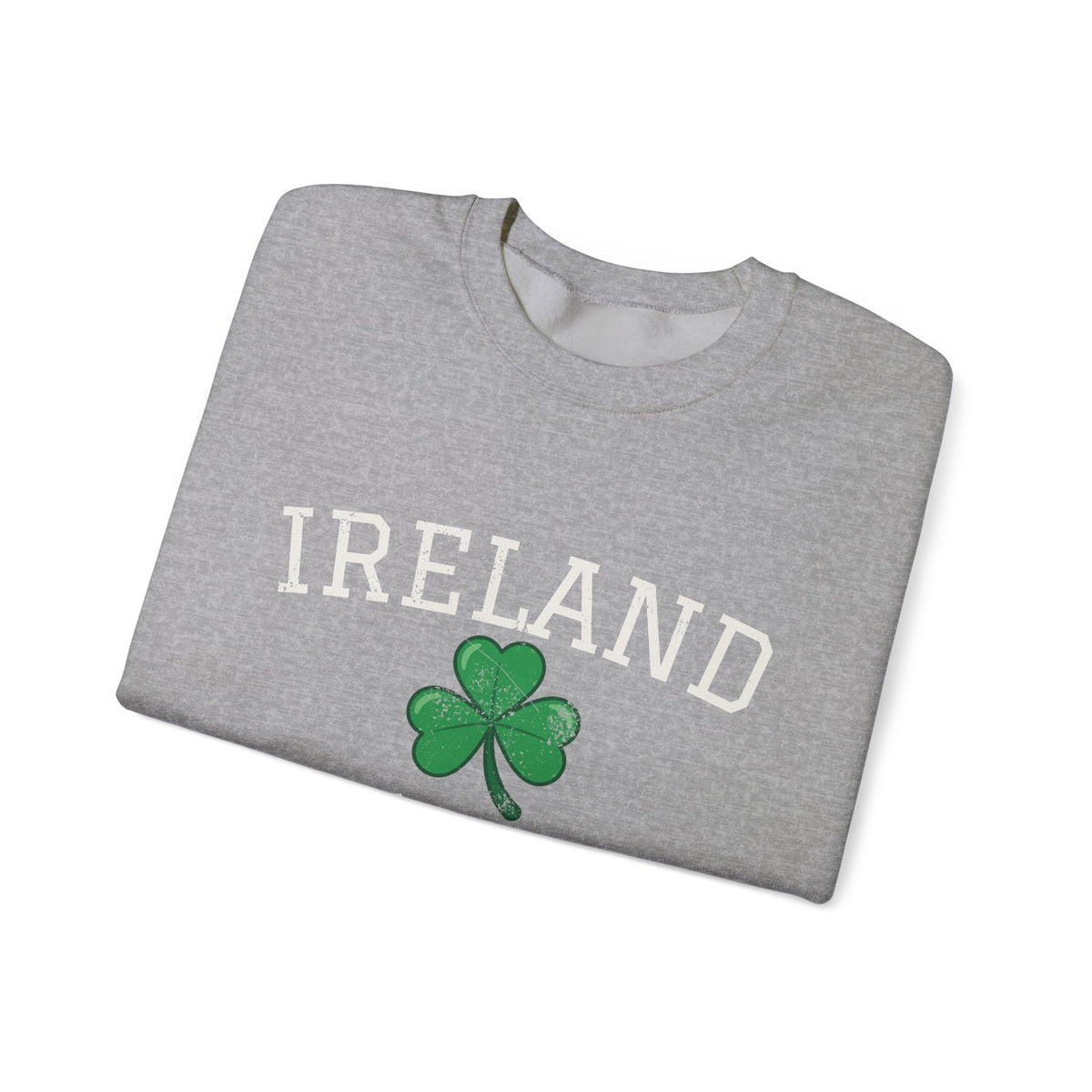 Ireland Éire Three Leaf Shamrock Crewneck Sweatshirt