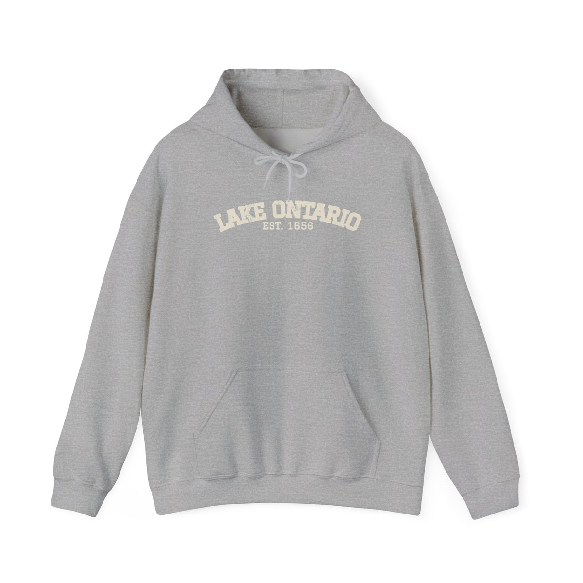 Lake Ontario Est 1656 Retro Varsity Hoodie