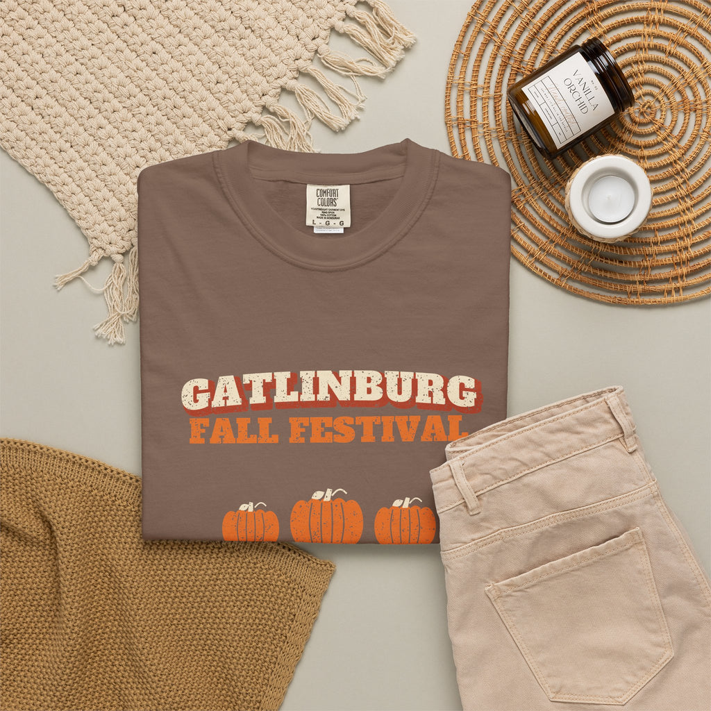 Gatlinburg Tennessee Fall Festival Hay Wagon T-Shirt