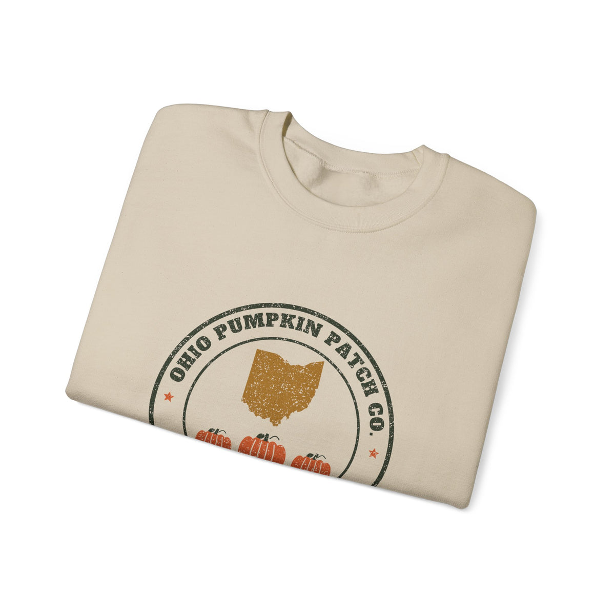Ohio Pumpkin Patch Co. Badge Crewneck Sweatshirt