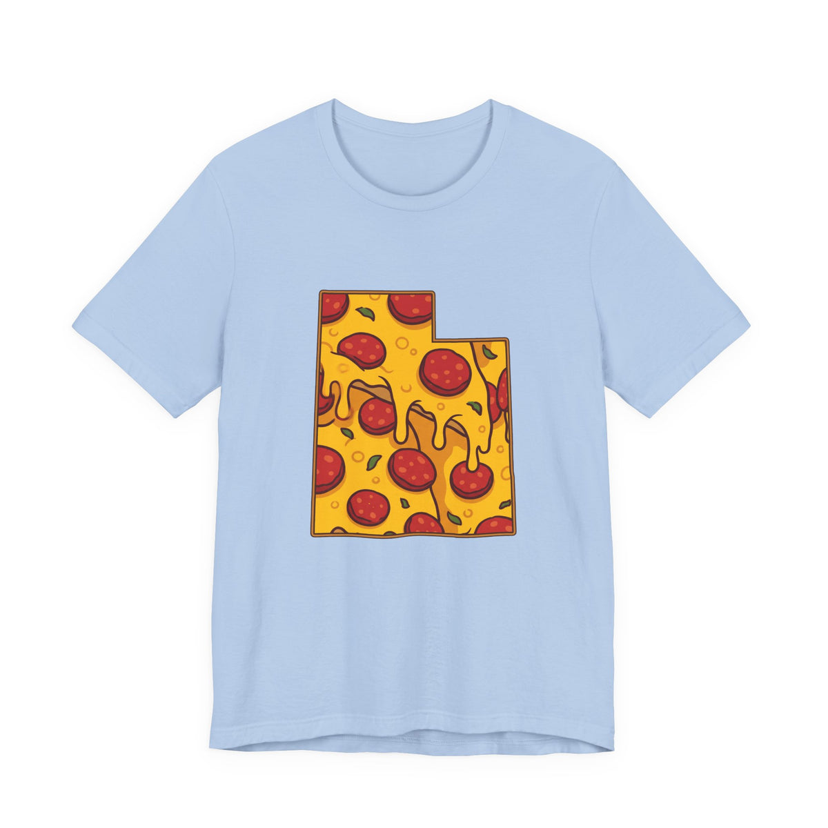 Utah Pizza Map T-Shirt