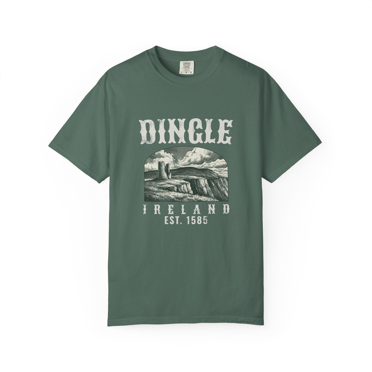 Dingle Ireland Est 1585 Vintage Mountain Landscape T-Shirt