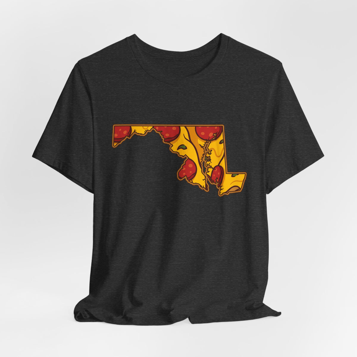 Maryland Pizza Map T-Shirt