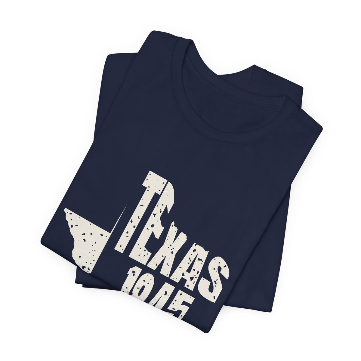 Texas Vintage Letters Map T-Shirt