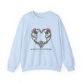 Scotland Has My Heart Purple Thistles Crewneck Sweatshirt