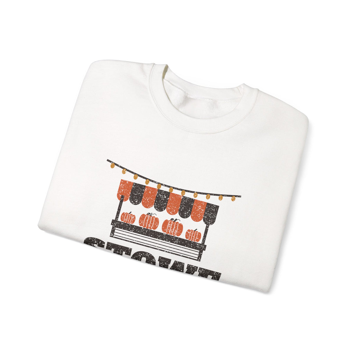 Stowe Vermont Fall Festival Farm Stand Crewneck Sweatshirt