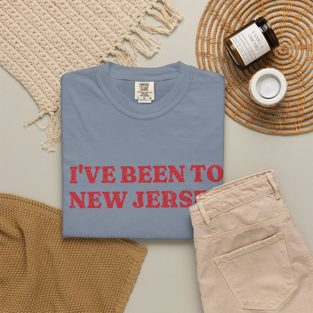 I've Been to New Jersey Vintage Travel Souvenir T-Shirt