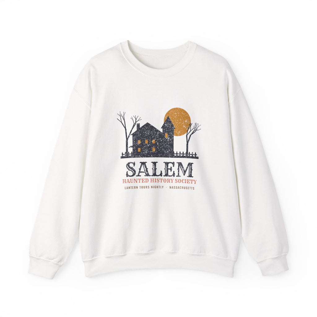 Salem Massachusetts Haunted History Society Crewneck Sweatshirt