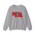 Nebraska Varsity Monogram Map Crewneck Sweatshirt