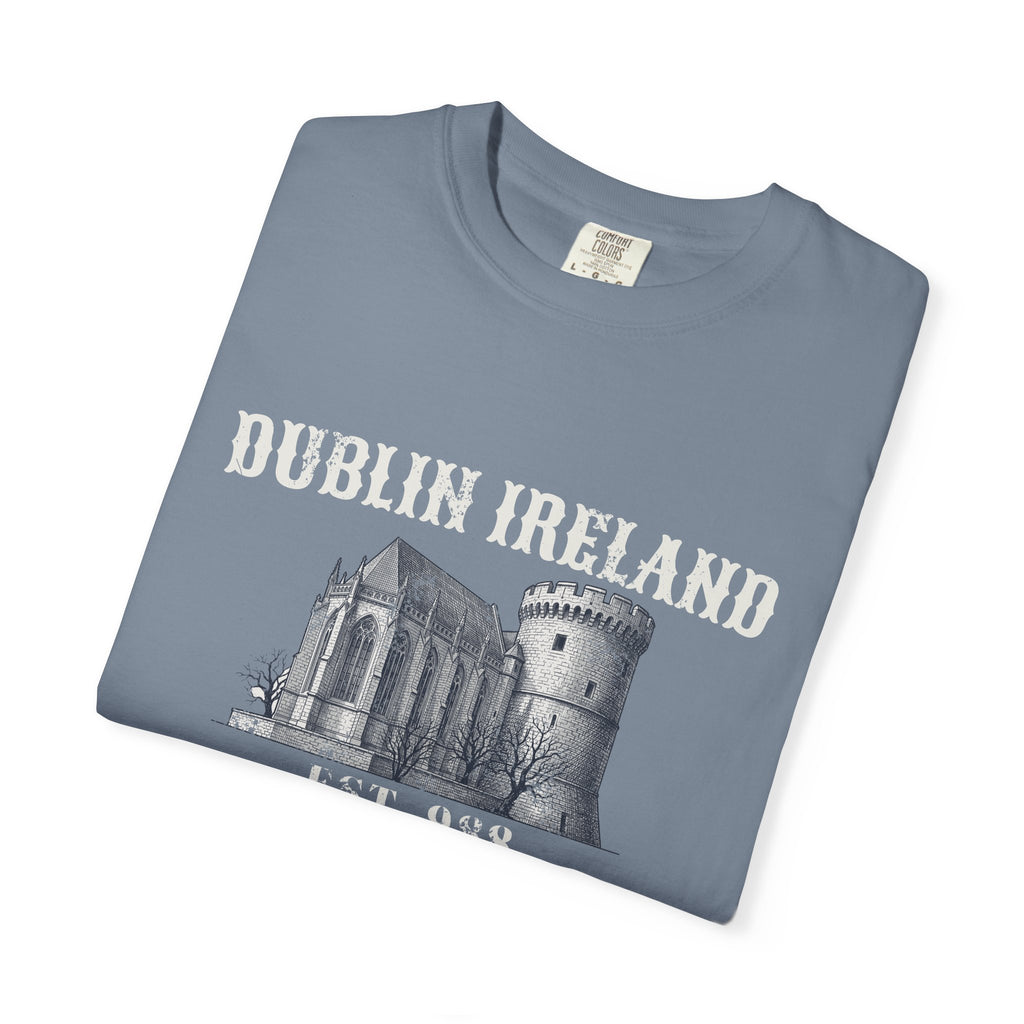 Dublin Ireland Castle Pen and Ink Sketch T-Shirt