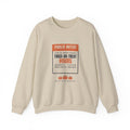 North Conway New Hampshire Trick-or-Treat Hours Notice Crewneck Sweatshirt