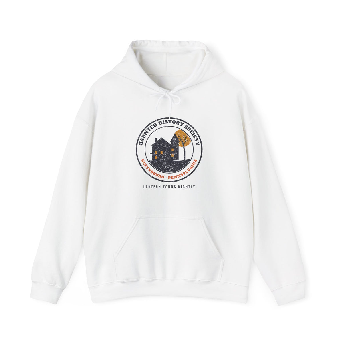 Gettysburg Pennsylvania Haunted History Society Seal Hoodie