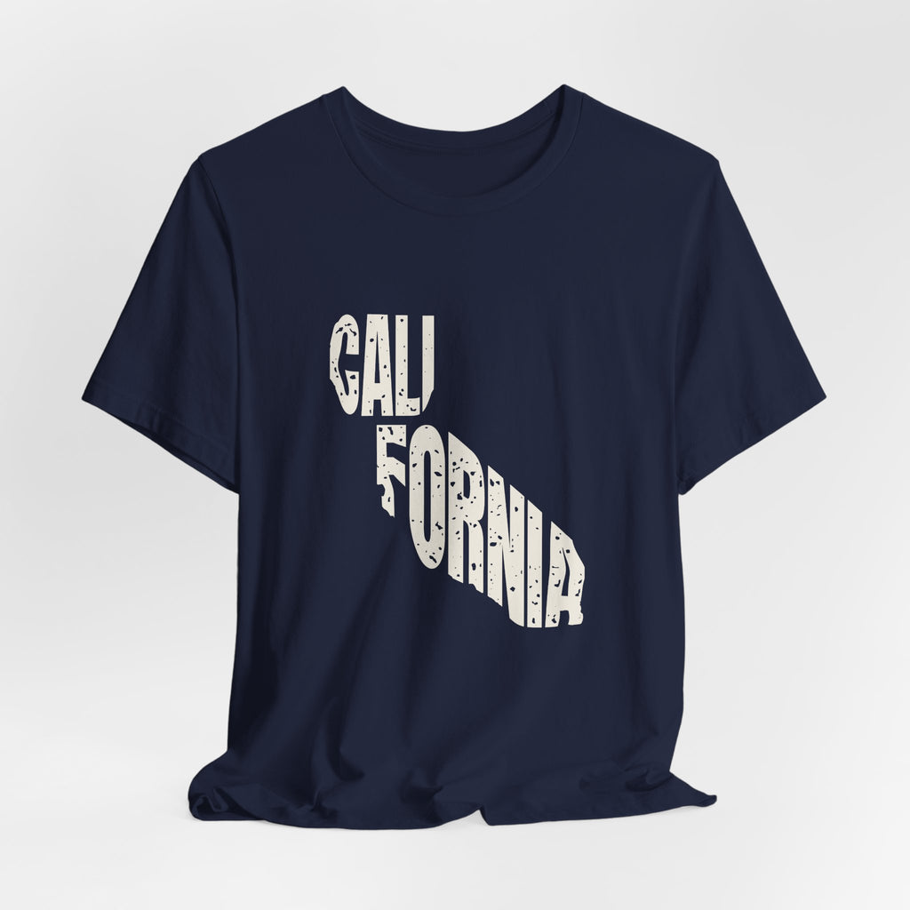California Vintage Letters Map T-Shirt