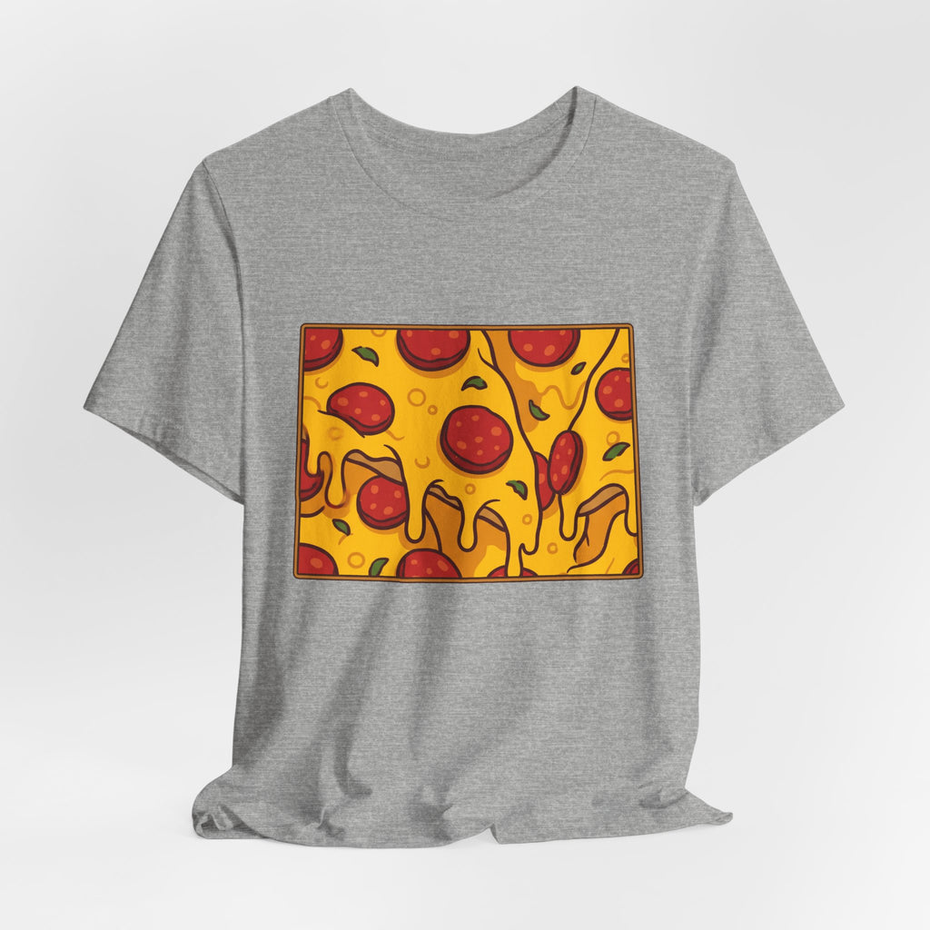 Colorado Pizza Map T-Shirt