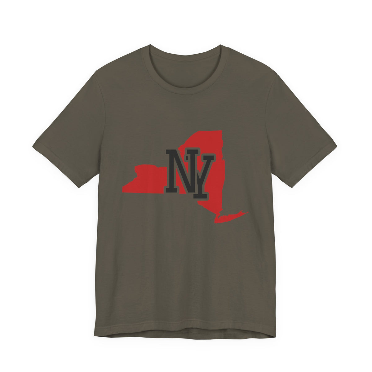 New York Varsity Monogram Map T-Shirt