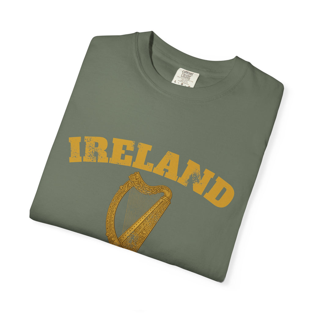 Ireland Vintage Celtic Harp Knotwork T-Shirt