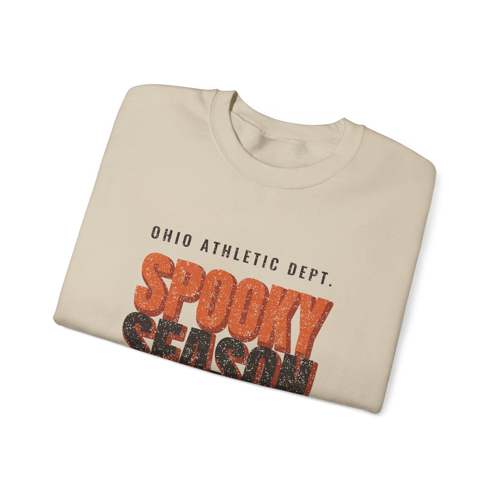 Ohio Spooky Season Athletic Dept. Crewneck Sweatshirt