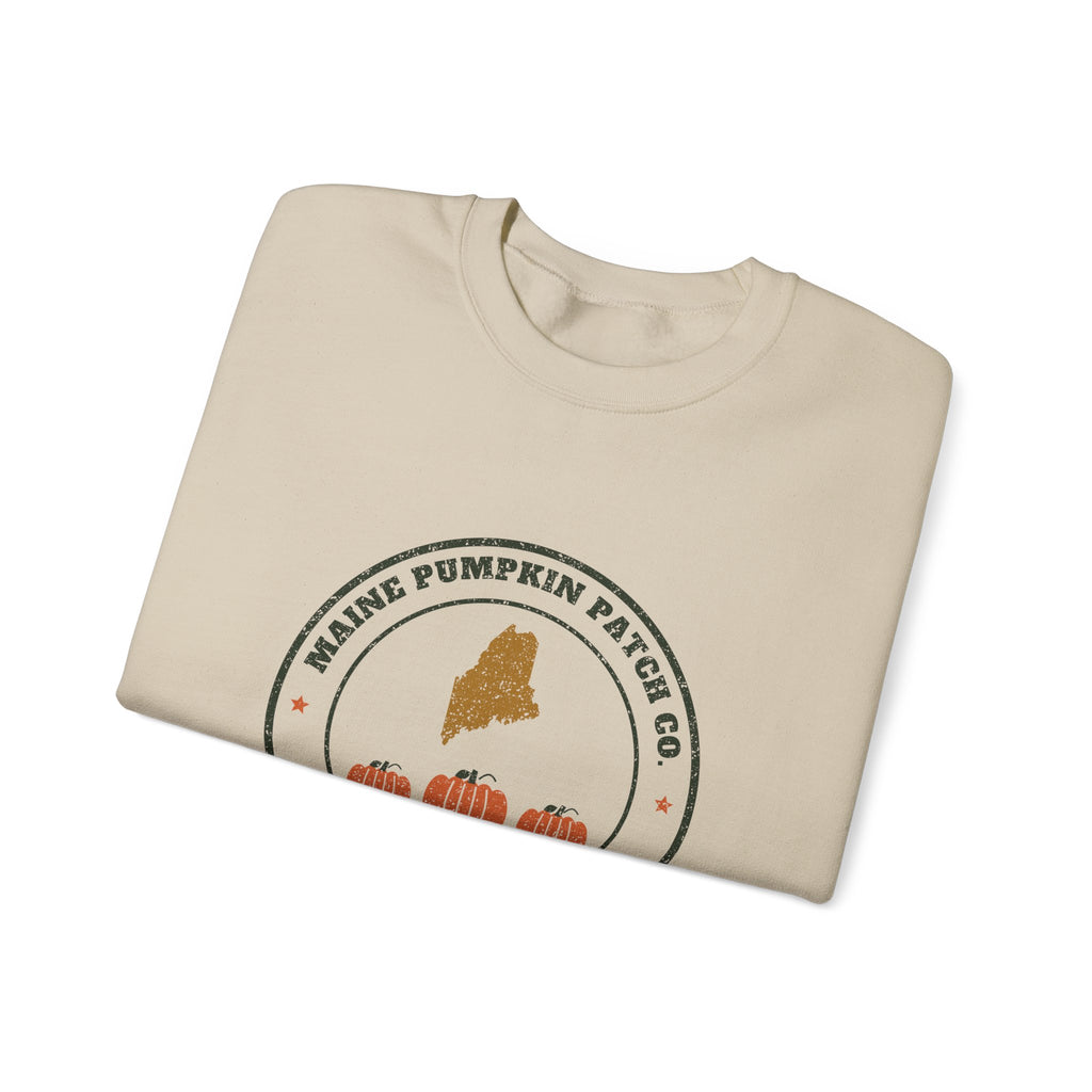 Maine Pumpkin Patch Co. Badge Crewneck Sweatshirt