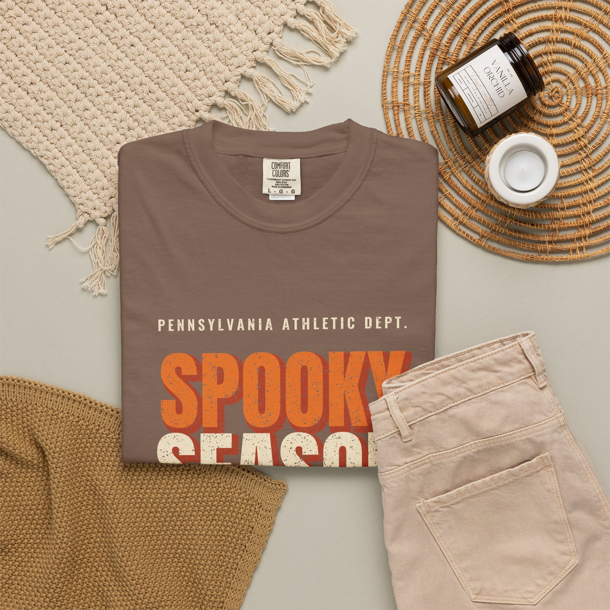 Pennsylvania Spooky Season Athletic Dept. T-Shirt